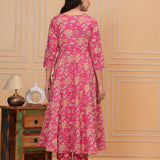 New anarkali kurta & pent with dupatta set