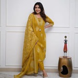 Kurti Pant Mulmul Dupatta