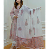 Wedding Season  A-line Pakistani Cotton Suit