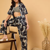 Printed Two Piece Cotton Coord Set