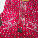 Kurti with Pant with cotton Dupatta Sequence work